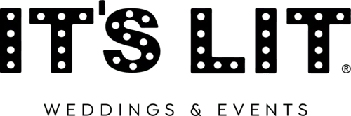 ItsLit_Black_Registration IT'S LIT RI Logo 2024, IT'S LIT Weddings & Events Logo 2024, IT'S LIT Registered Trademark, IT'S LIT Brands LLC, Rental, Entertainment, Production in RI, Wedding DJ, Photo Booth, Marquee Letter Rental, ITSLITRI