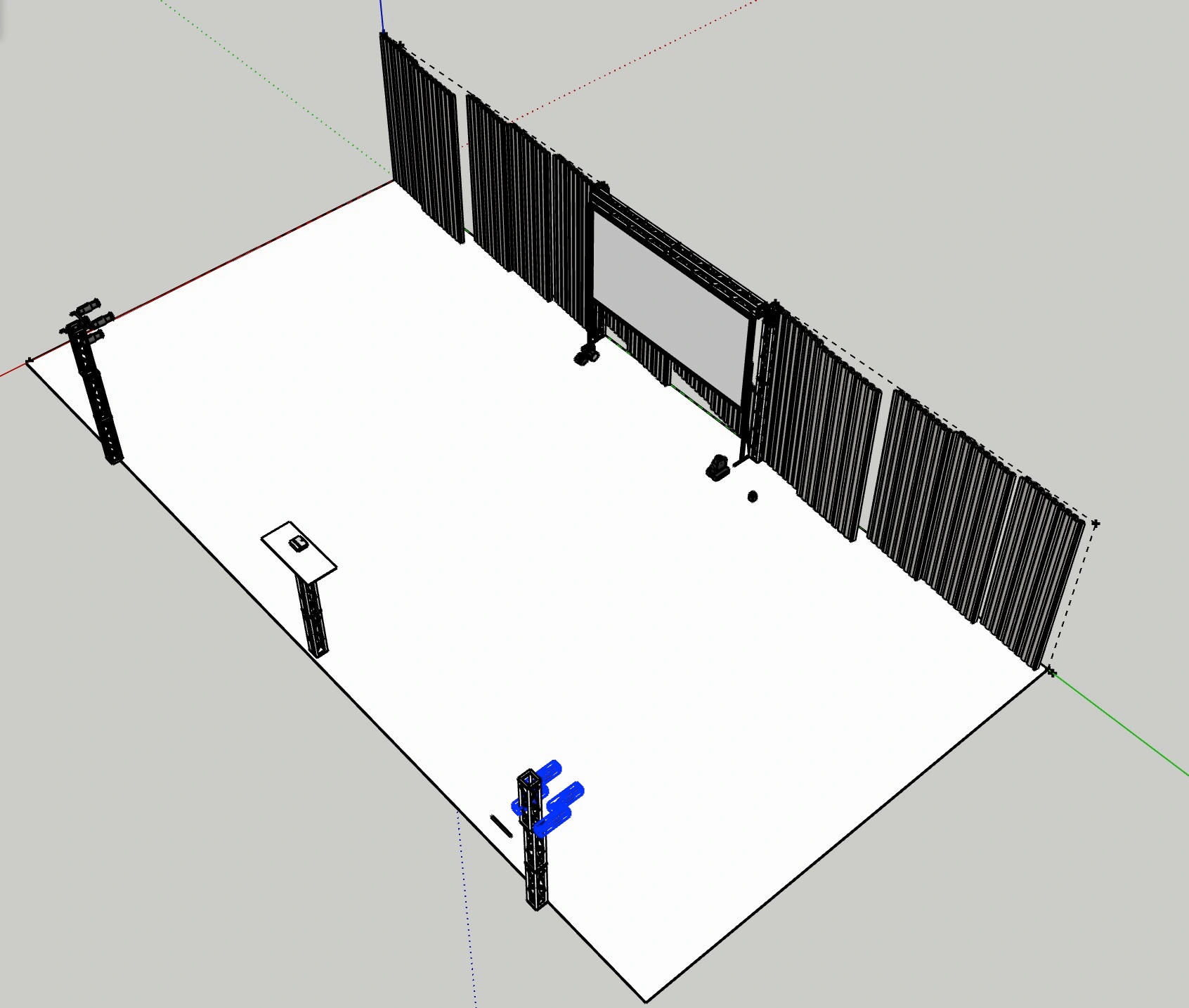 3d Render by an AV production team in Rhode Island